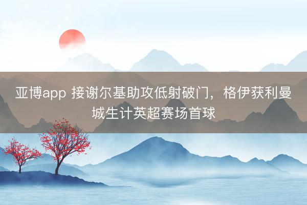 亚博app 接谢尔基助攻低射破门，格伊获利曼城生计英超赛场首球