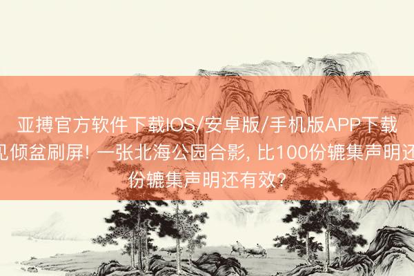 亚搏官方软件下载IOS/安卓版/手机版APP下载 普京见倾盆刷屏! 一张北海公园合影， 比100份辘集声明还有效?